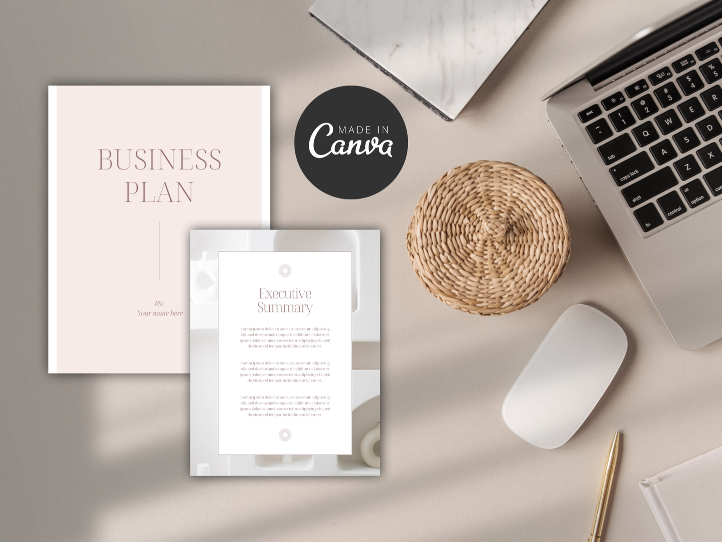 Business Plan Canva Template