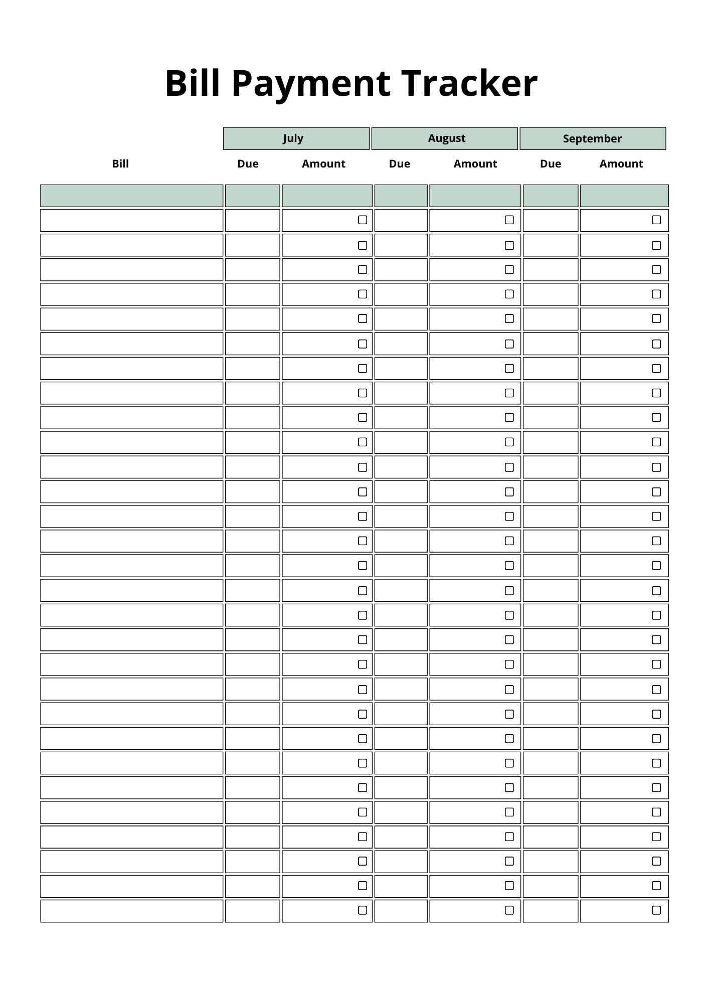 2026 Budget Planner Bundle - PLR MRR