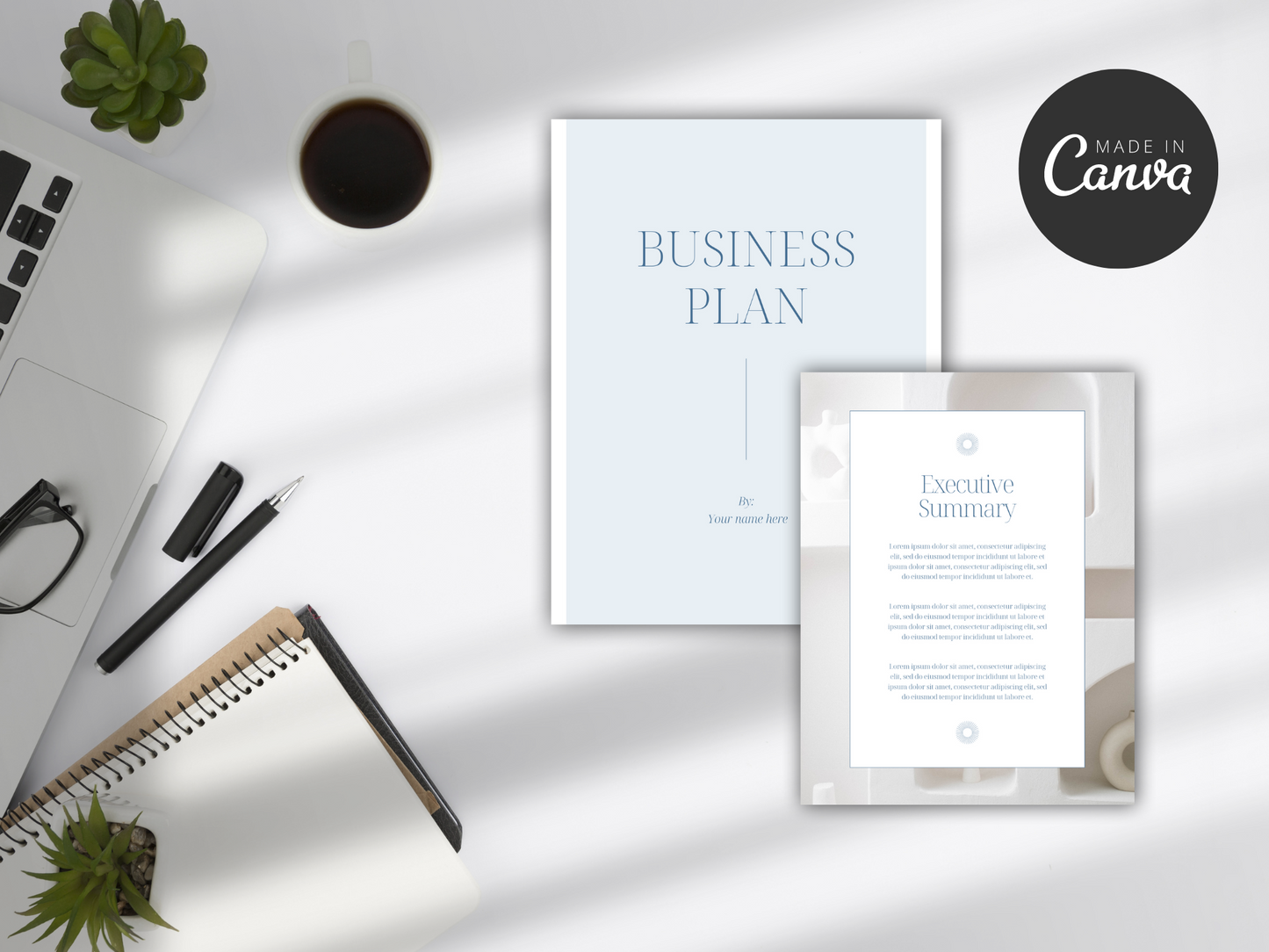 Business Plan Canva Template