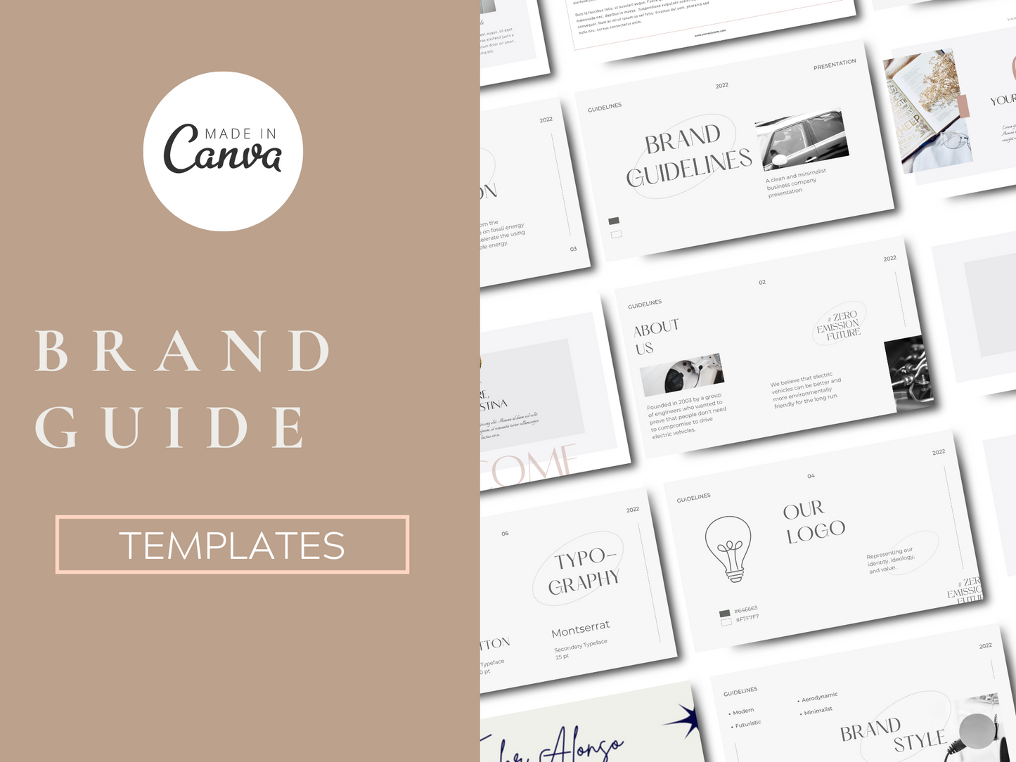 Brand Guidelines Presentation Canva