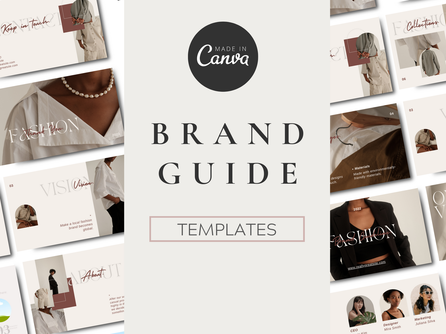 Brand Guidelines Presentation Canva