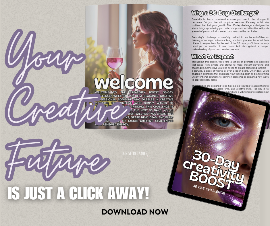 30-Day Creativity Boost Challenge - MRR+PLR