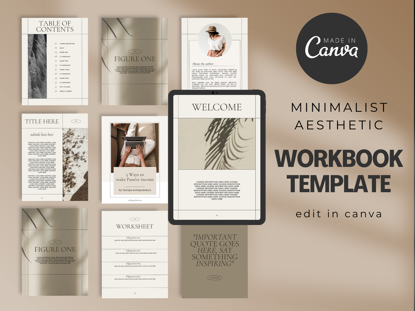 Workbook Template MRR+PLR Resell rights