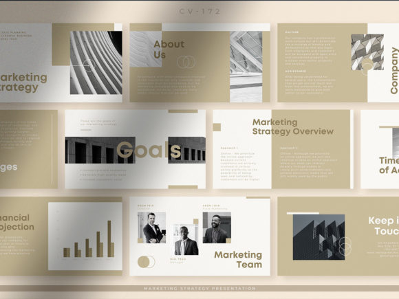 Marketing Strategy Presentation Canva