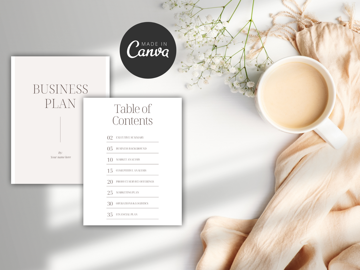 Business Plan Canva Template