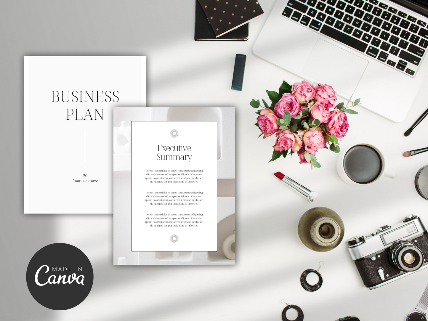 Business Plan Canva Template