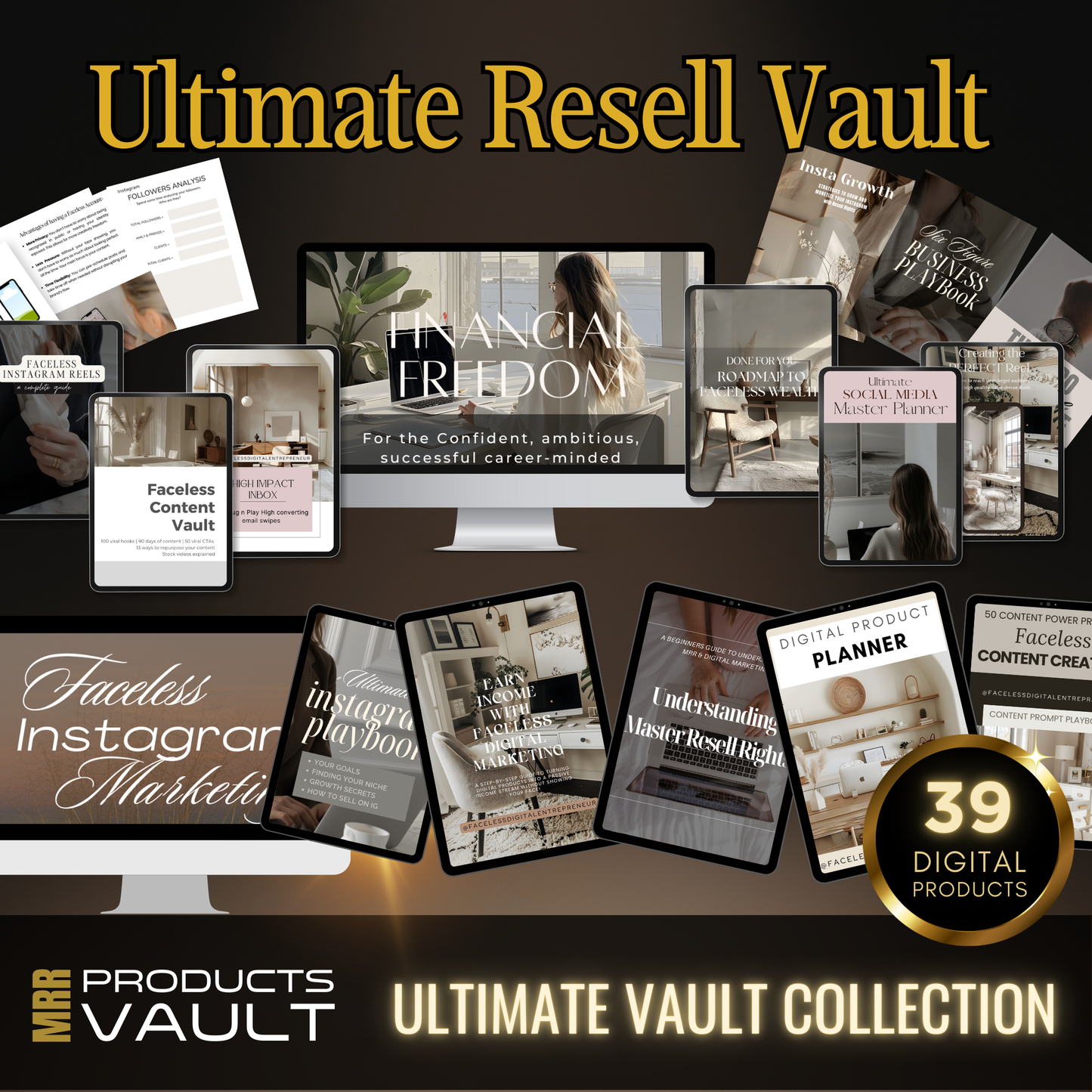 MRV - Ultimate Resell Vault MRR+PLR