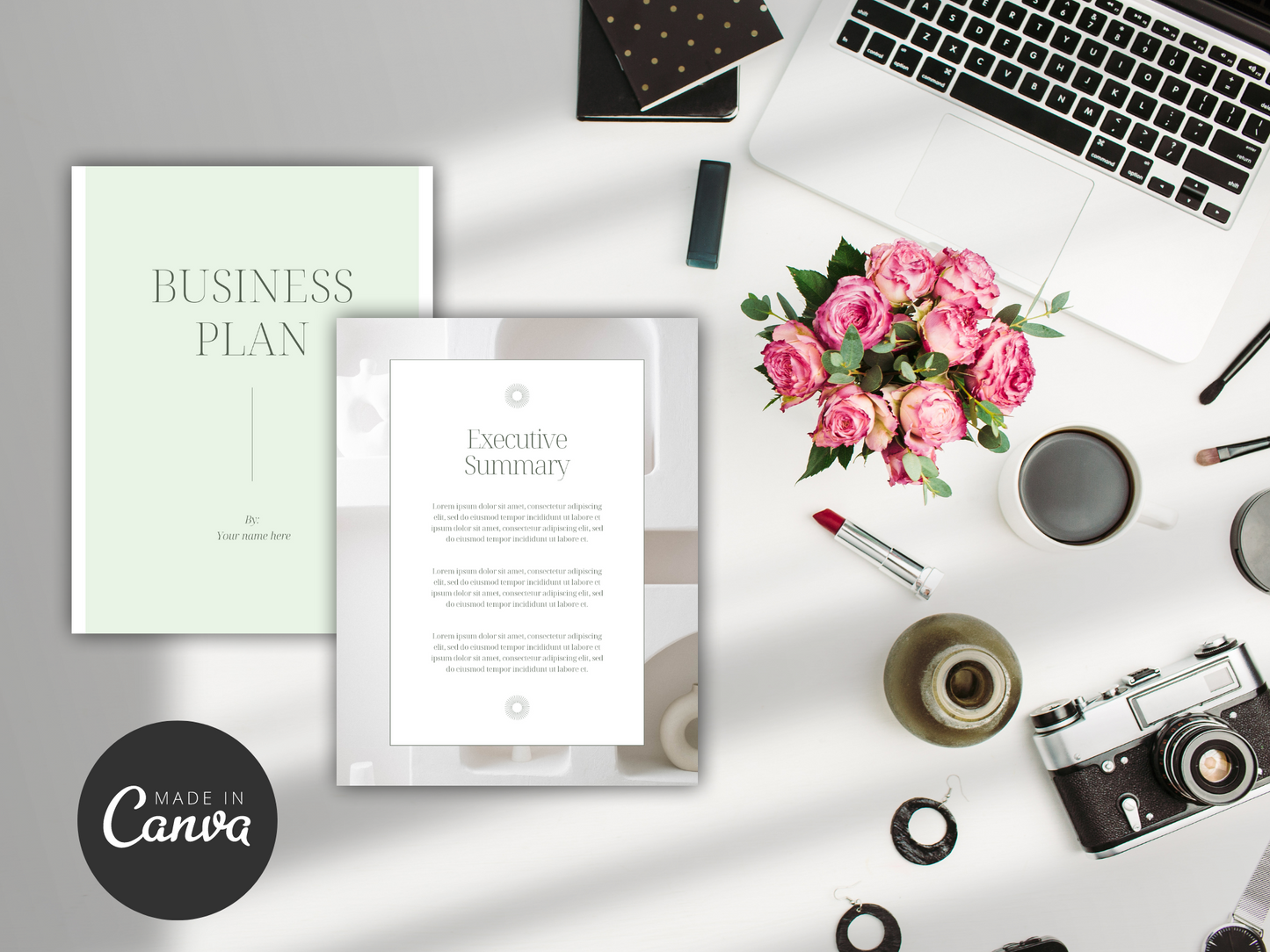 Business Plan Canva Template