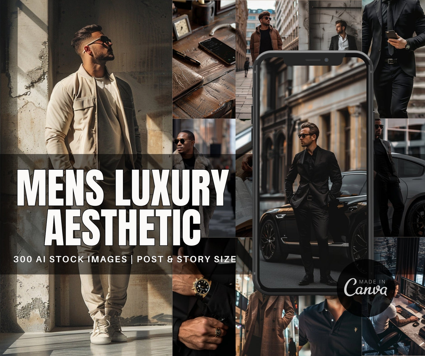 300 MENS LUXURY AESTHETIC - MRR+PLR