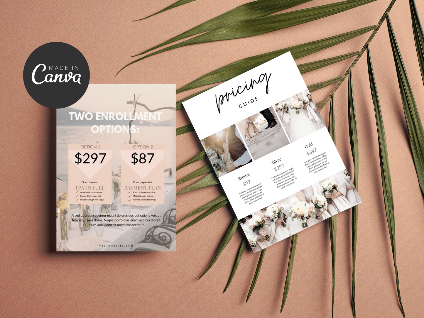 Business Pricing Templates