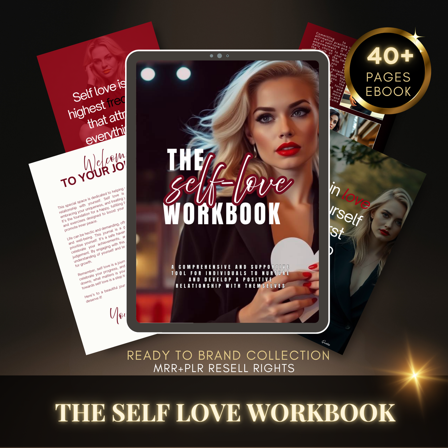 The Self Love Workbook - MRR/PLR