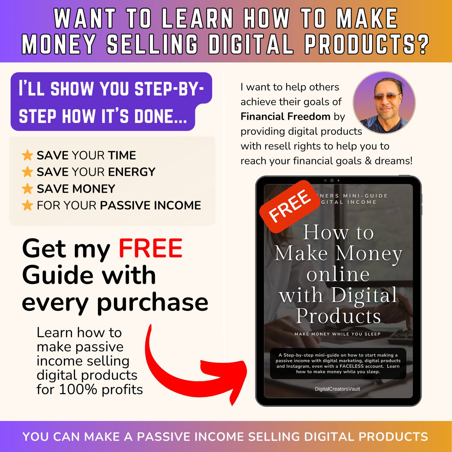 Simply Passive MRR Course Sales page funnel for systemeIO + Order page + Thankyou page