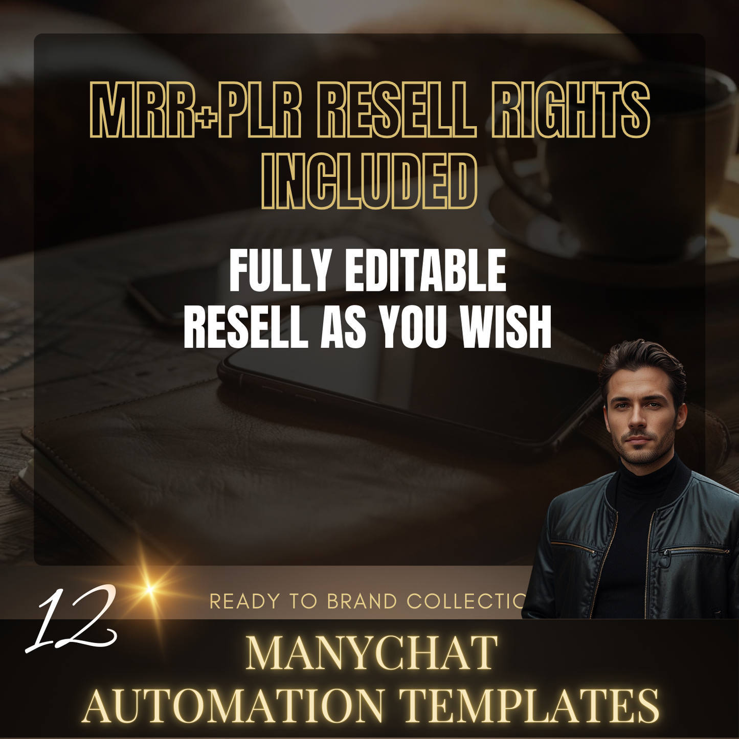 12 Manychat Flow Automation Templates PLR MRR for Business Growth, Marketing Tools, Small Business, Entrepreneur Tools,Sales Boost