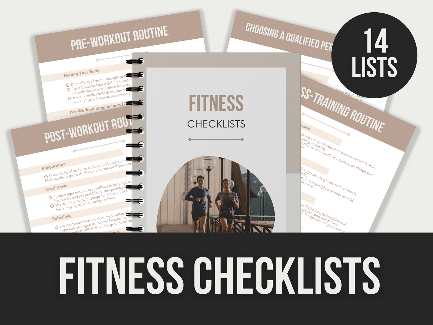 fitness checklists - MRR Products Vault