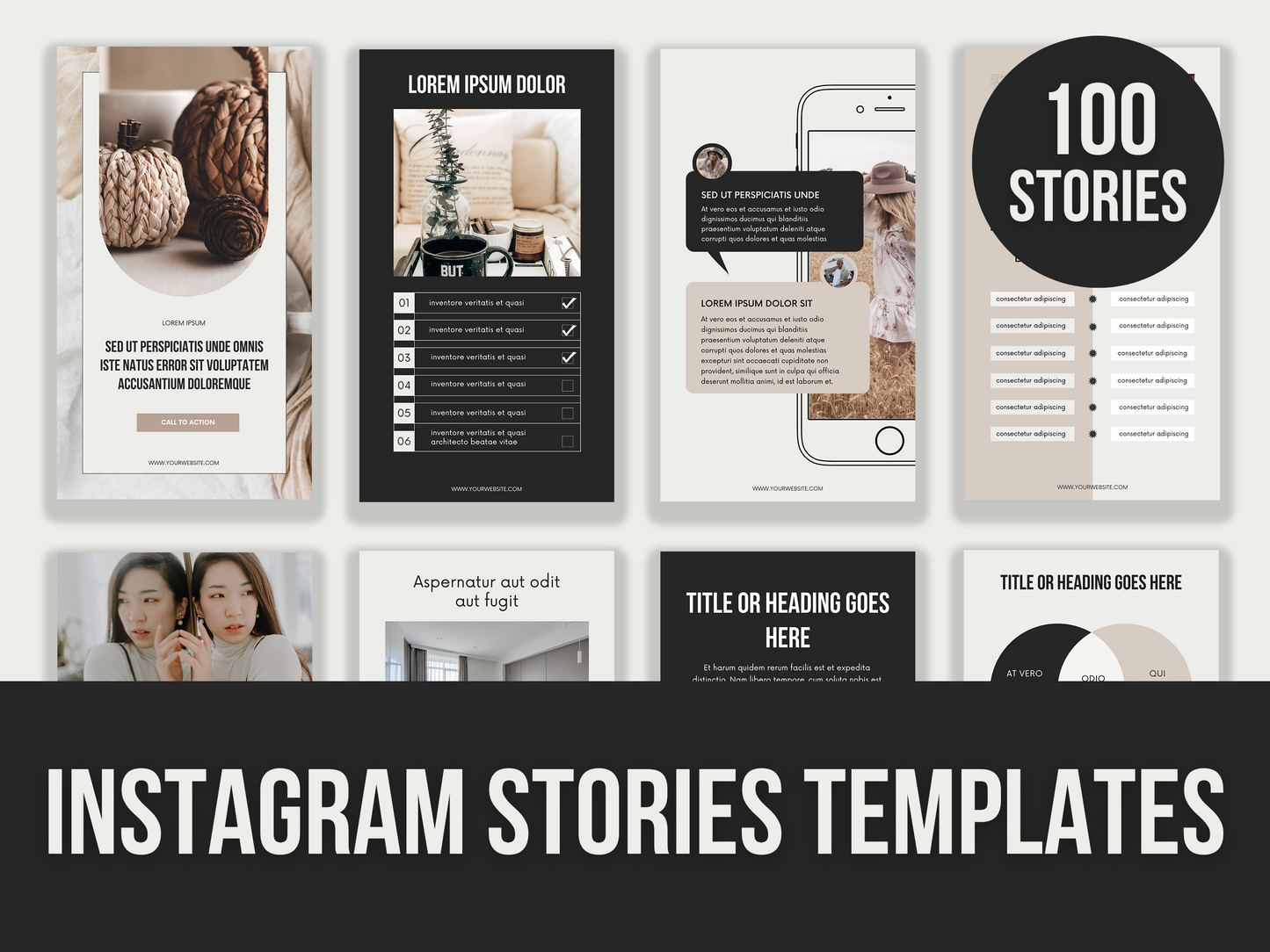 instagram stories templates