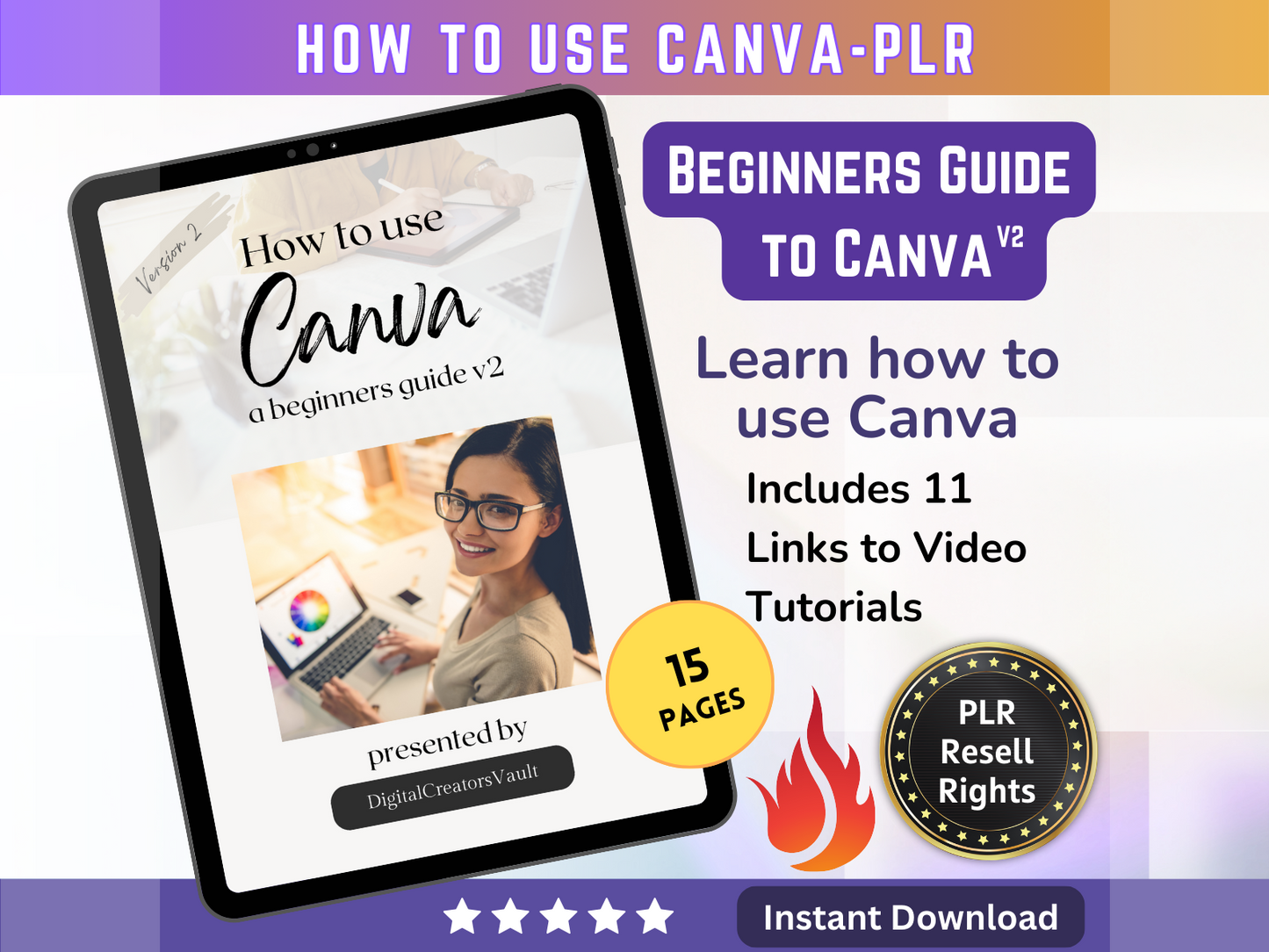 Beginners guide to Canva PLR - How To Guide | How To Use Canva | Canva Guide - MRR Products Vault