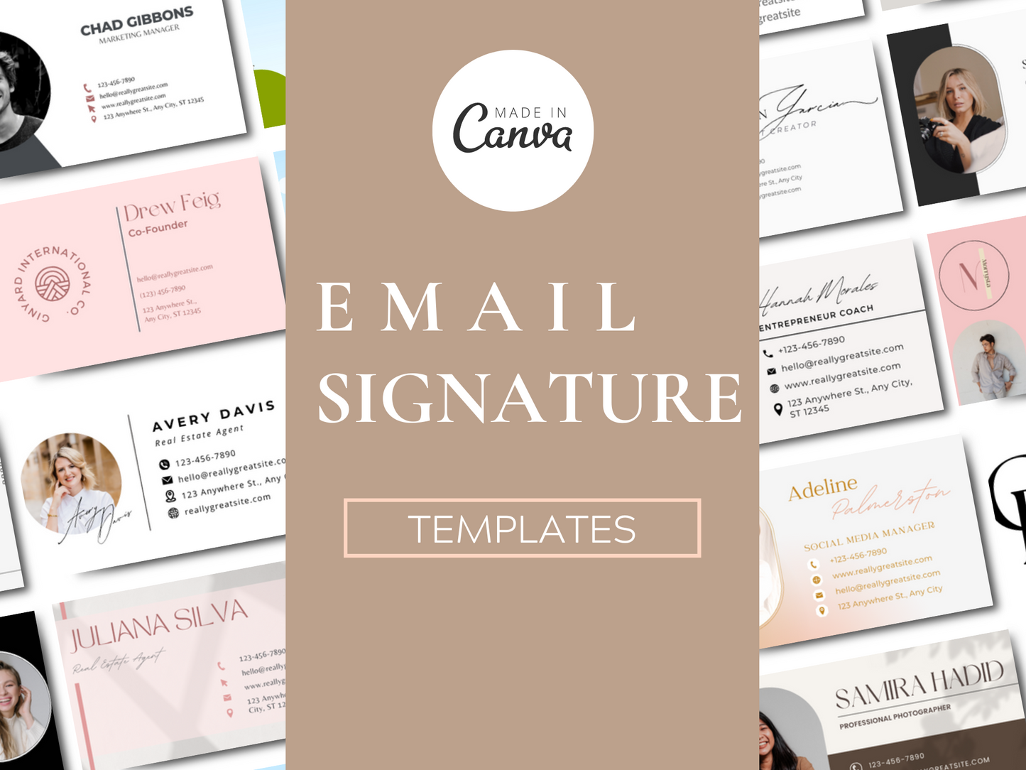 Email Signature Canva