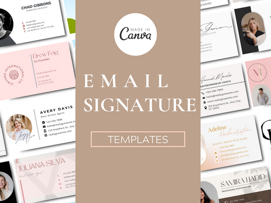 Email Signature Canva