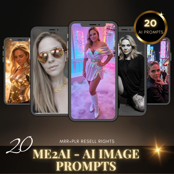Me 2 AI - Image Prompts - MRR PLR