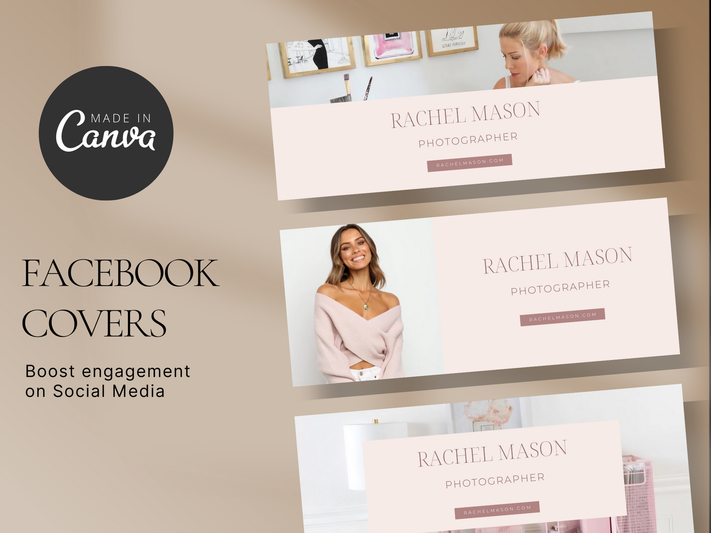 Facebook Covers Canva Template