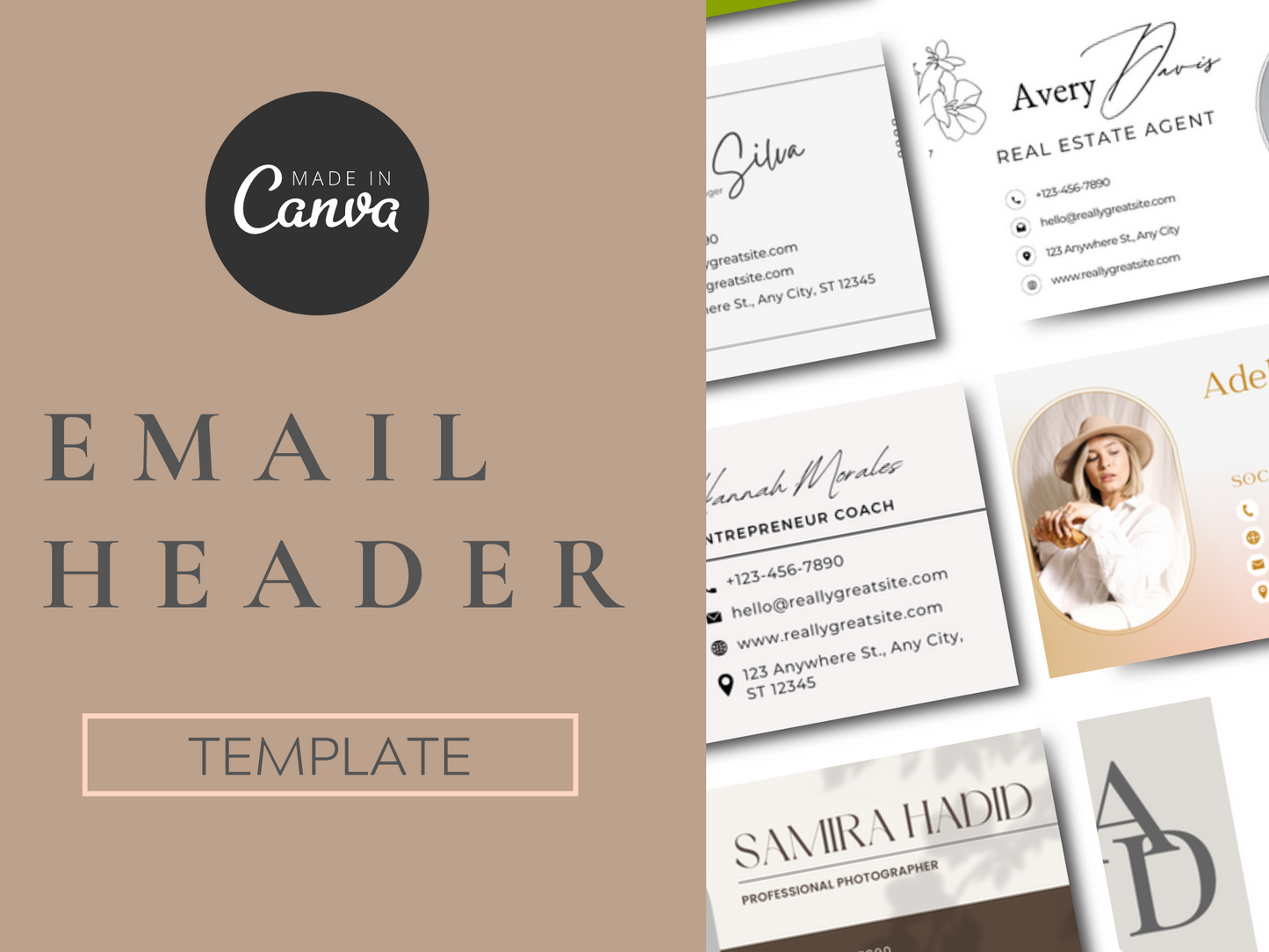 Email Header Templates