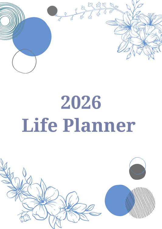 Ultimate 2026 Life Planner Canva MRR+PLR Resell rights