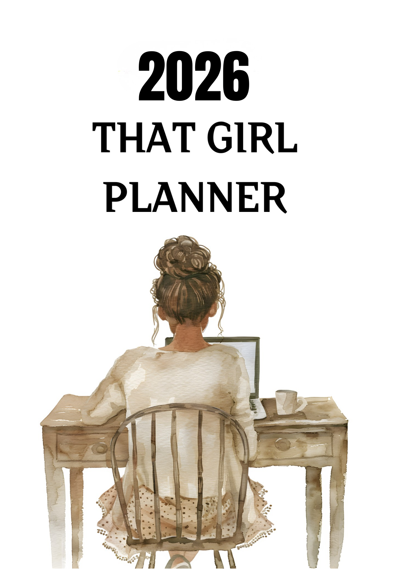 2026 That Girl  Planner - PLR MRR