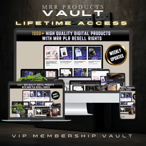 Monthly VIP Subscription - All Access to Products + Courses + Community