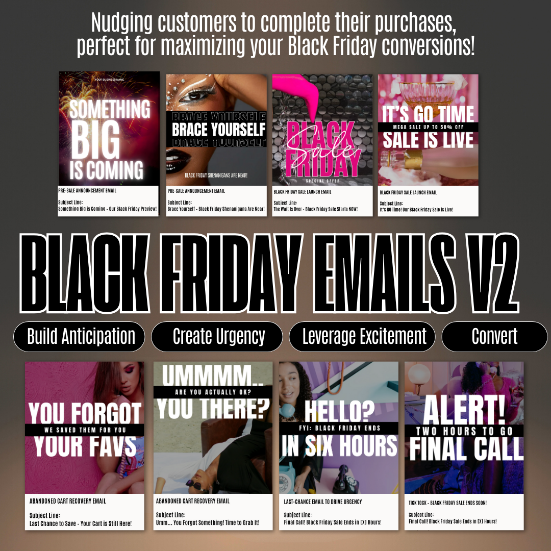 Black Friday Email - MRR+PLR V2