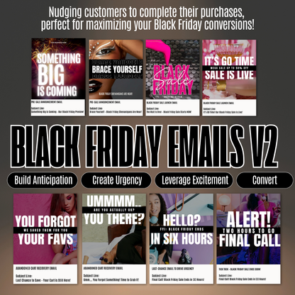 Black Friday Email - MRR+PLR V2