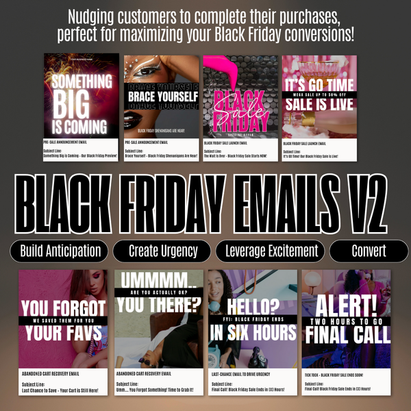 Black Friday Email - MRR+PLR V2