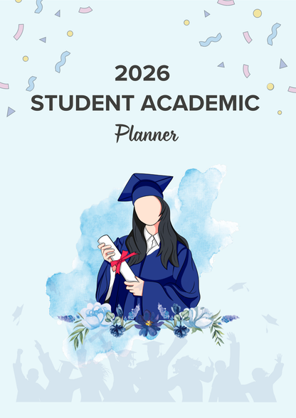 2026 Student Academic Planner Canva