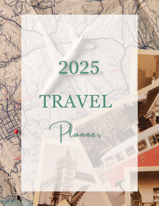 2025 Travel Planner - PLR MRR