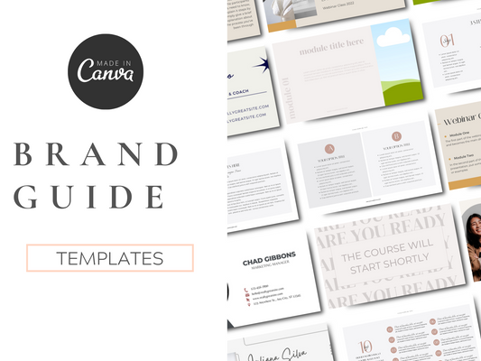 Brand Guidelines Presentation Canva