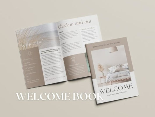 Airbnb Welcome Book Template