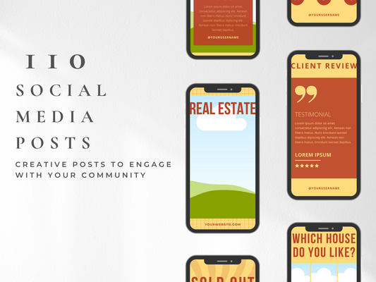 110 Real Estate Social Media Templates