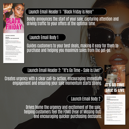 Black Friday Emails - MRR+PLR V1