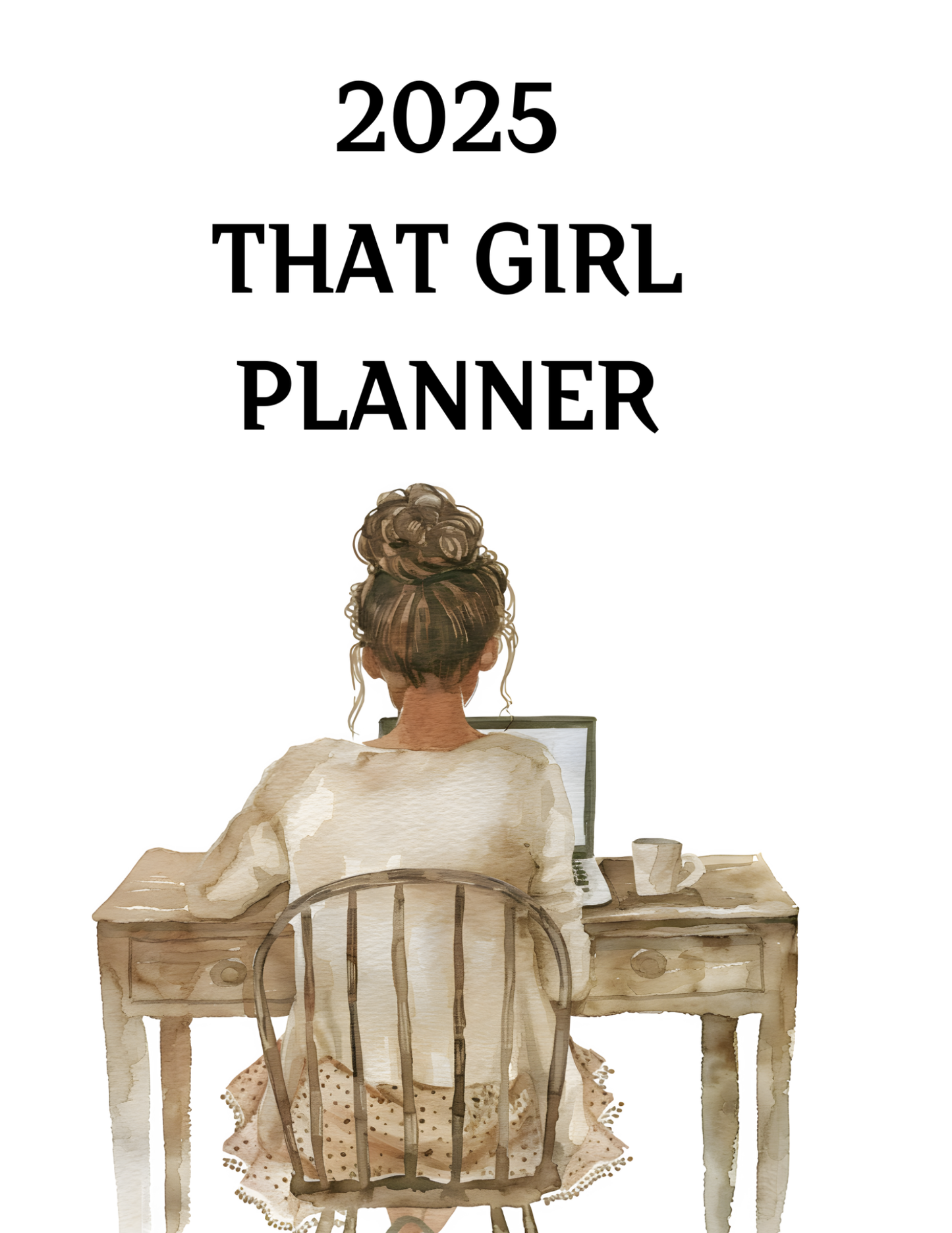 2025 That Girl  Planner - PLR MRR