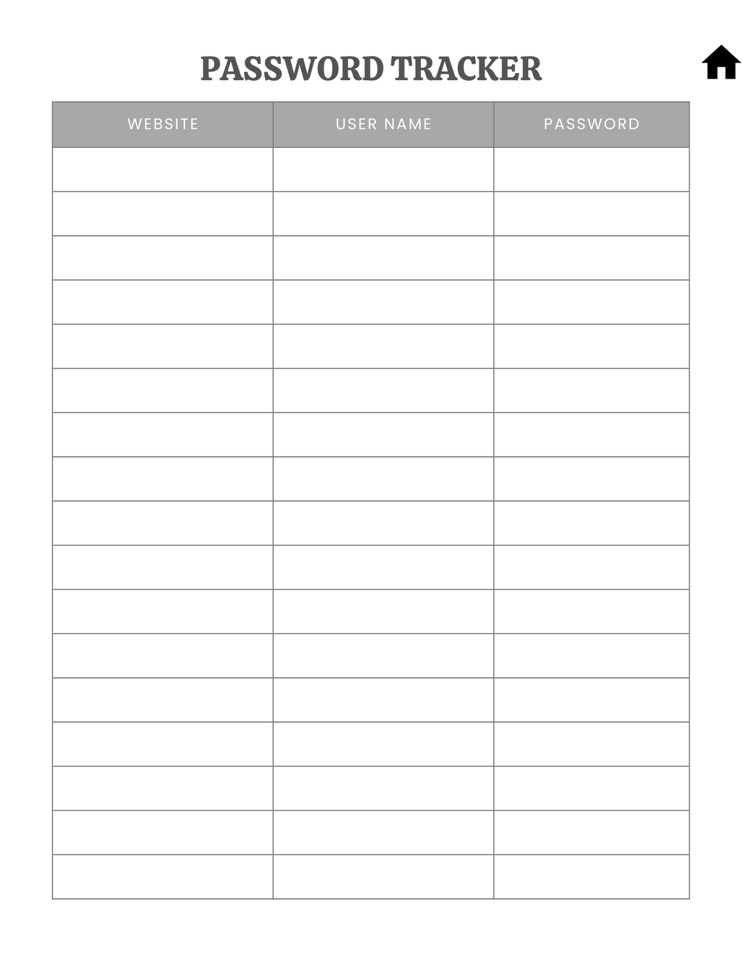 2026 Monthly Planner - PLR MRR