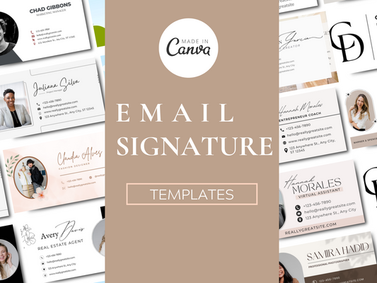 Email Signature Canva