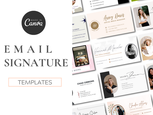 Email Signature Canva