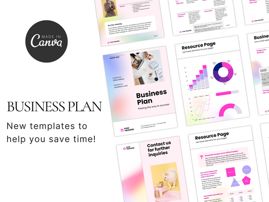 Small Business Plan Printable Template