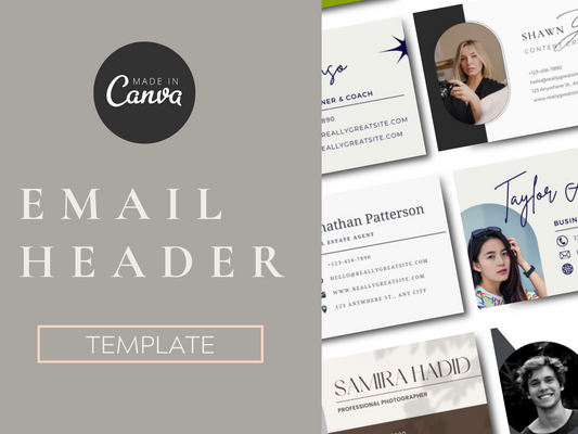 Email Header Template