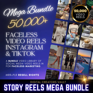 Faceless Video Reels Vault - 50,000 Mega Collection