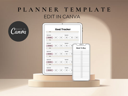 Photography Planner Canva Templates