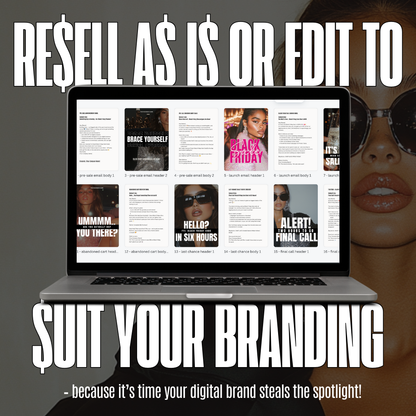 Black Friday Emails - MRR+PLR V1