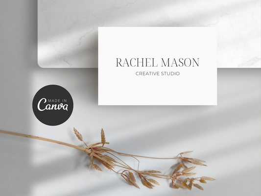 Business Card Canva Template