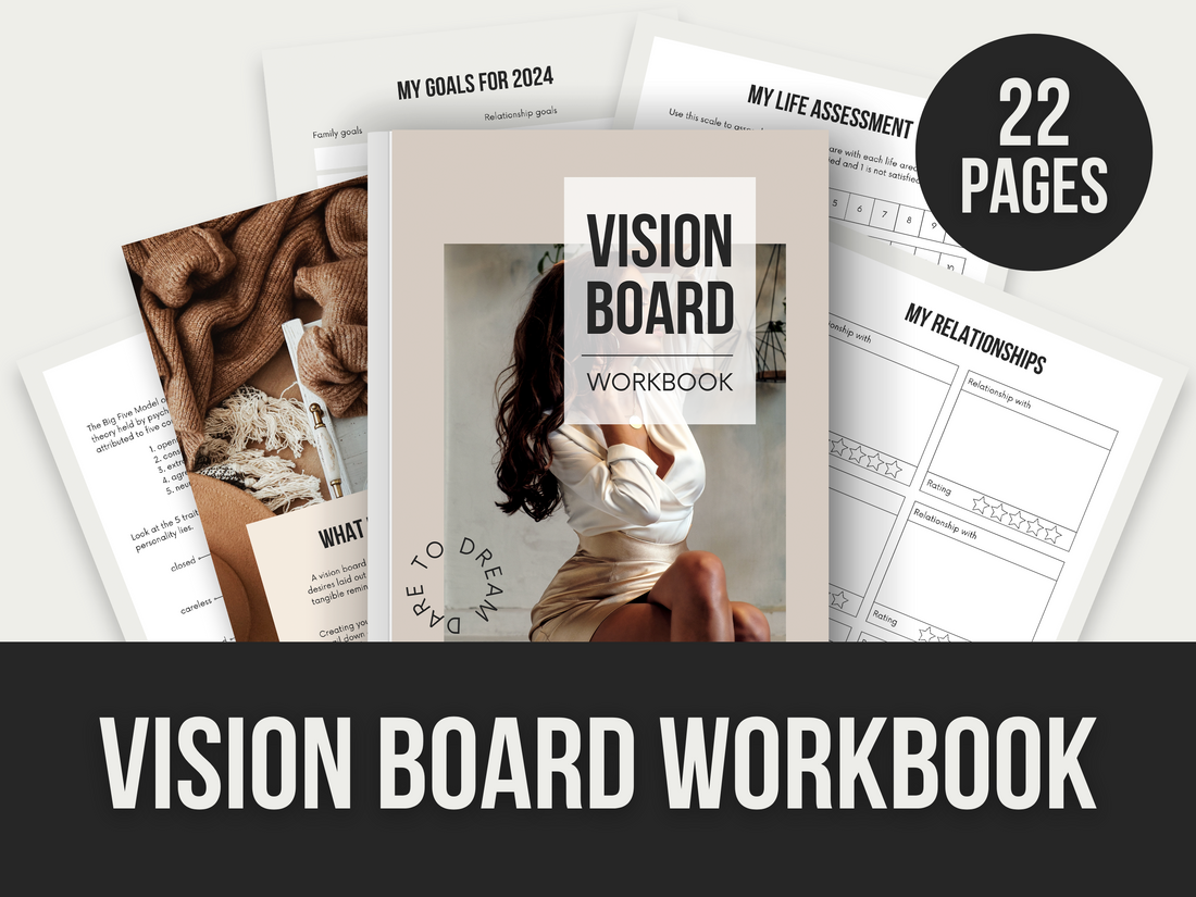 Vision Board Workbook – MRR Products Vault (Shop)