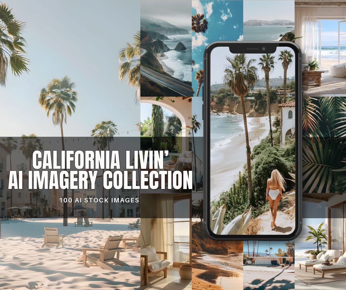 CALIFORNIA LIVIN' AI IMAGERY COLLECTION