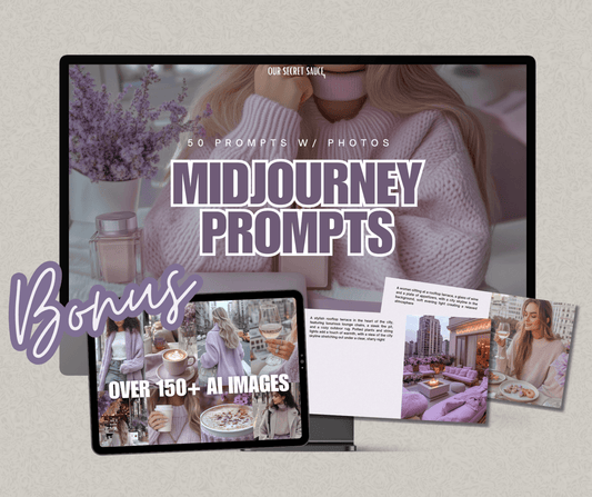 MidJourney Prompts - MRR+PLR